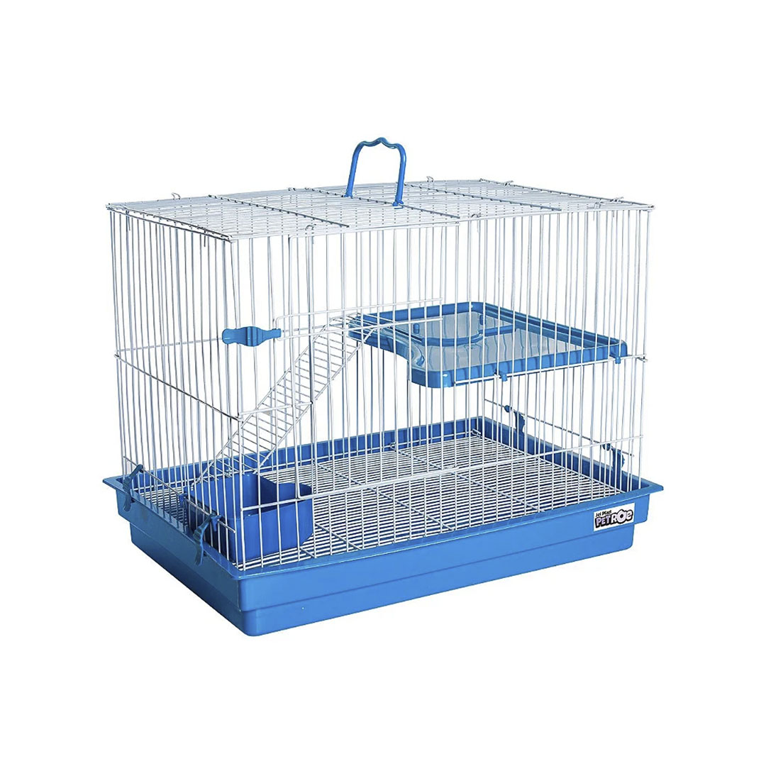 Gaiola para Coelhos Azul Jel Plast